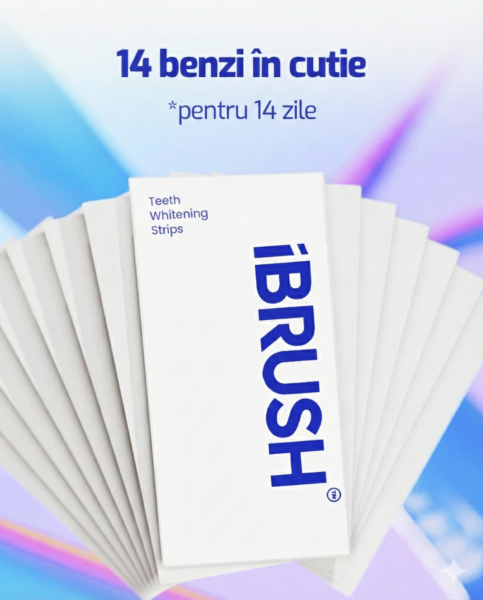 Benzi de albire a dinților - Mov